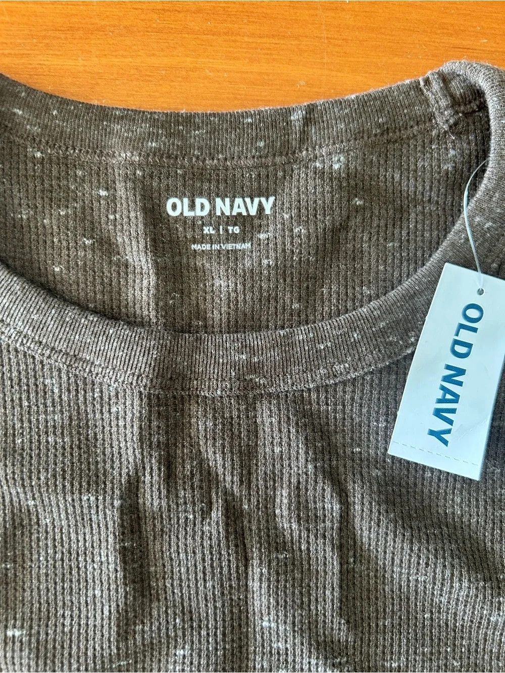 Old Navy Old Navy Men's Brown Long Sleeve Ribbed T Size US XL / EU 56 / 4 - 1 Thumbnail