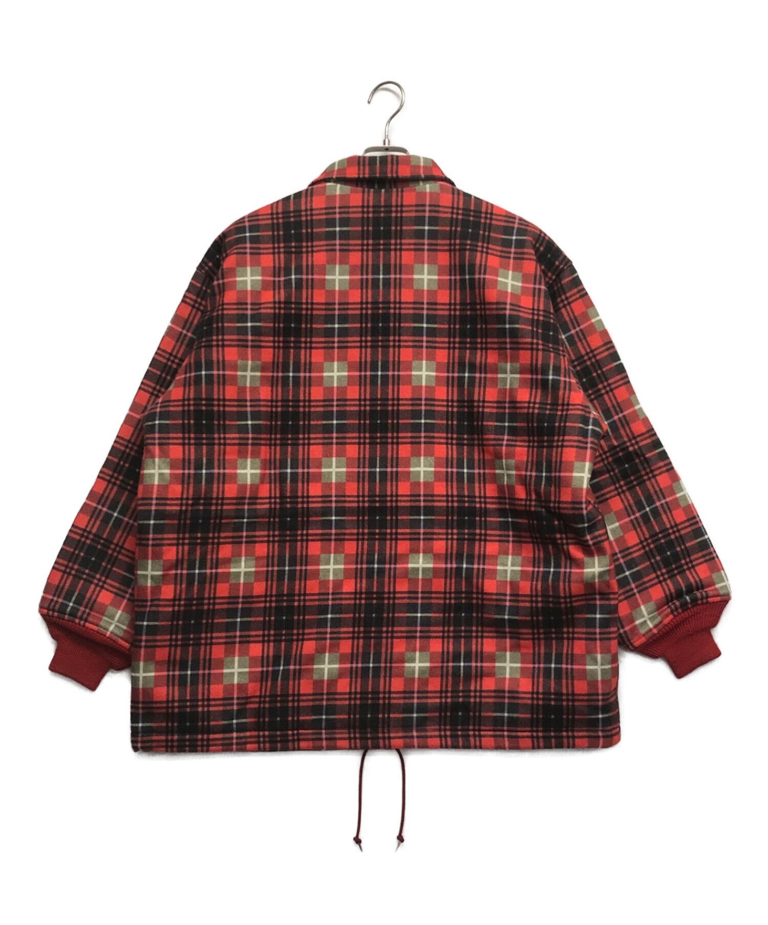 Needles Neeldes Shadow Plaid Oversized Coach Jacket Size US S / EU 44-46 / 1 - 2 Thumbnail