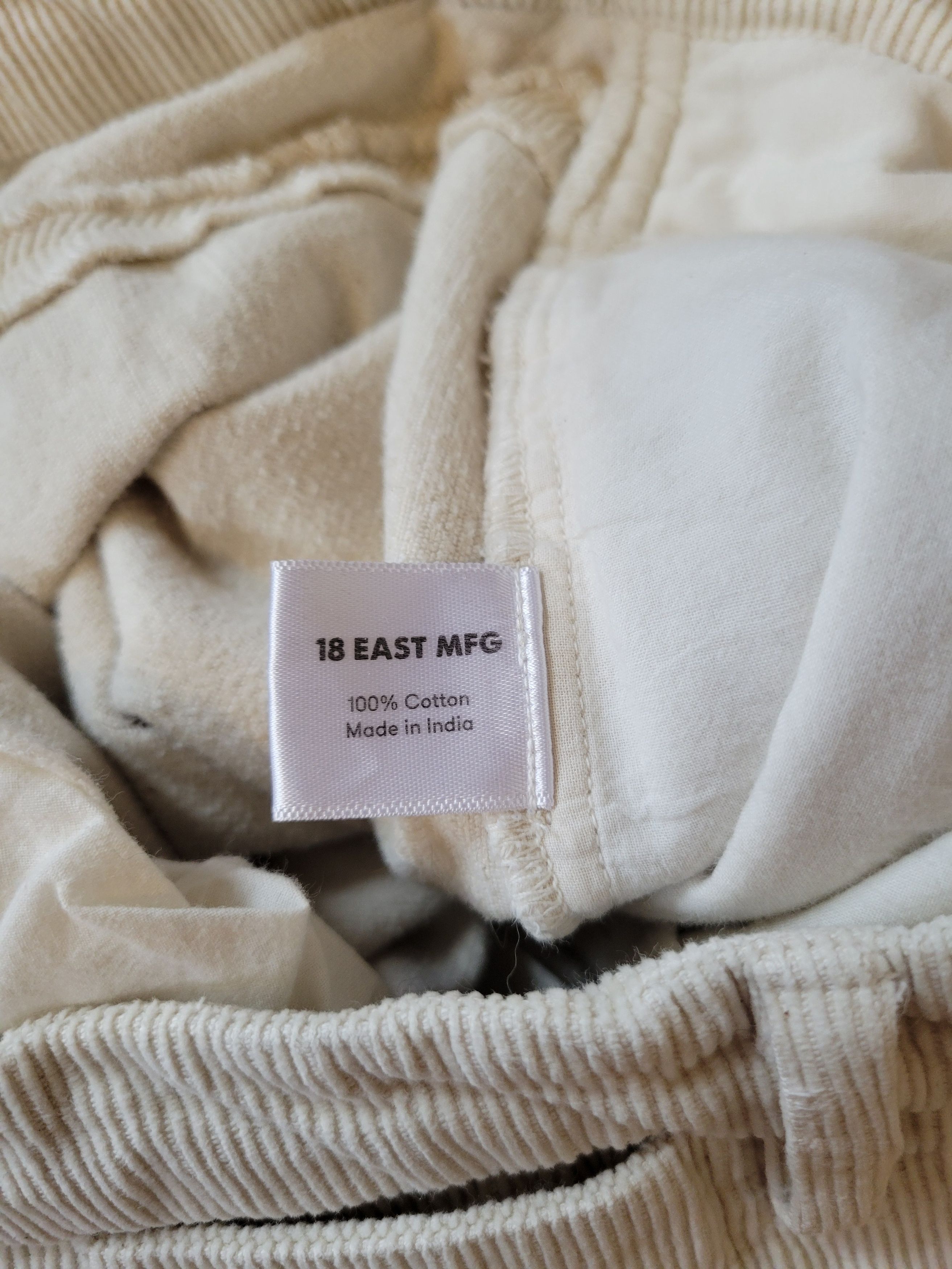 18 East Eide Chino Corduroy Size US 29 - 9 Thumbnail