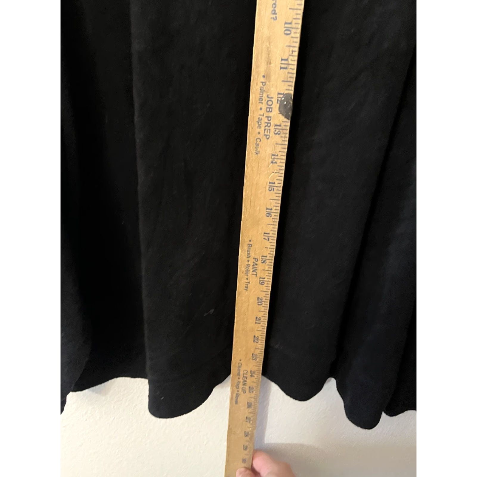 H&M H&M Basic Black Velour Crew Neck Sweater Size XL Size XL / US 12-14 / IT 48-50 - 4 Thumbnail