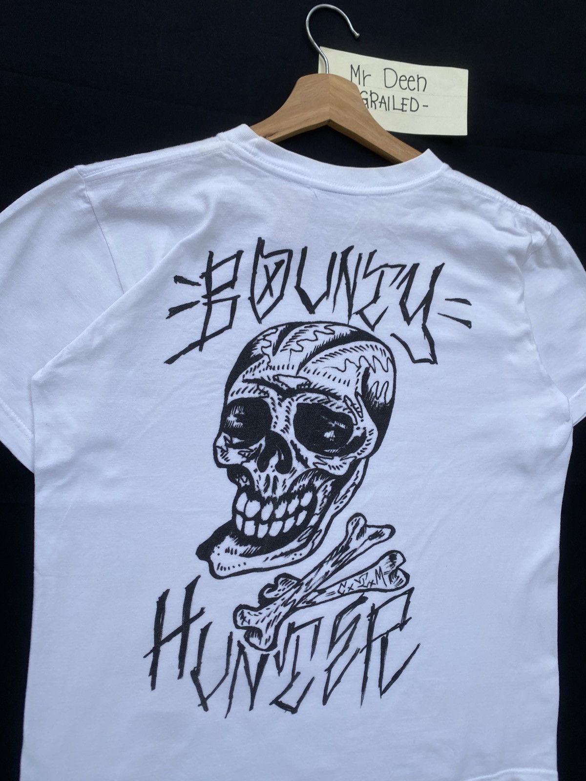 Bounty Hunter Rare Vintage 00s Bounty Hunter Skull Illustration Tshirt Size US M / EU 48-50 / 2 - 6 Thumbnail