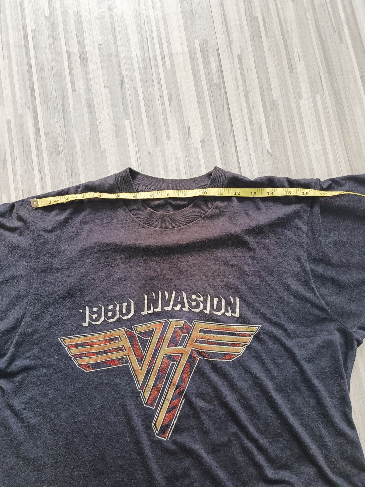 Band Tees × Vintage 1980 Vintage Van Halen Tshirt Size US M / EU 48-50 / 2 - 7 Thumbnail