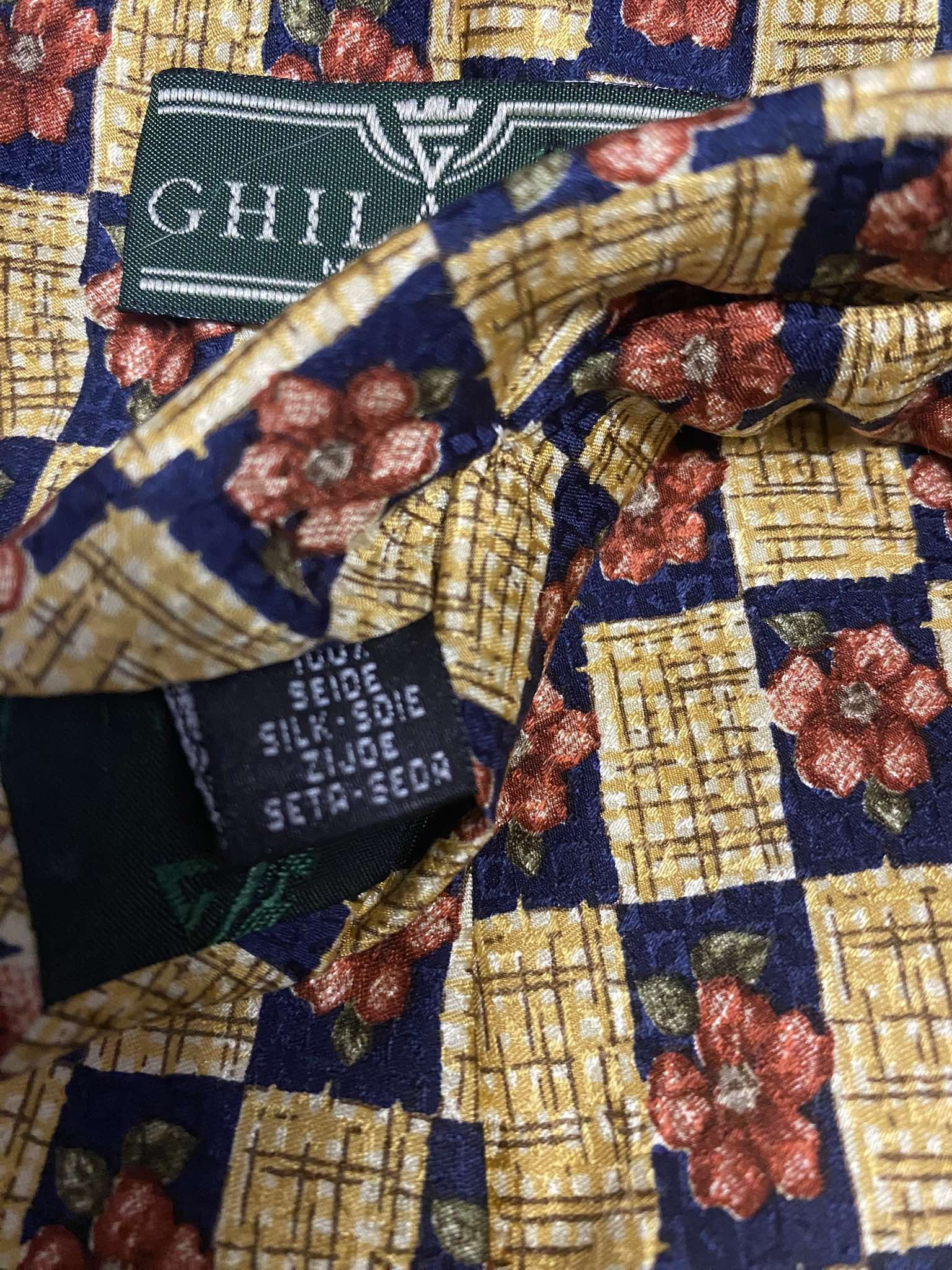 Other 4 ties , 100% silk Size ONE SIZE - 2 Thumbnail