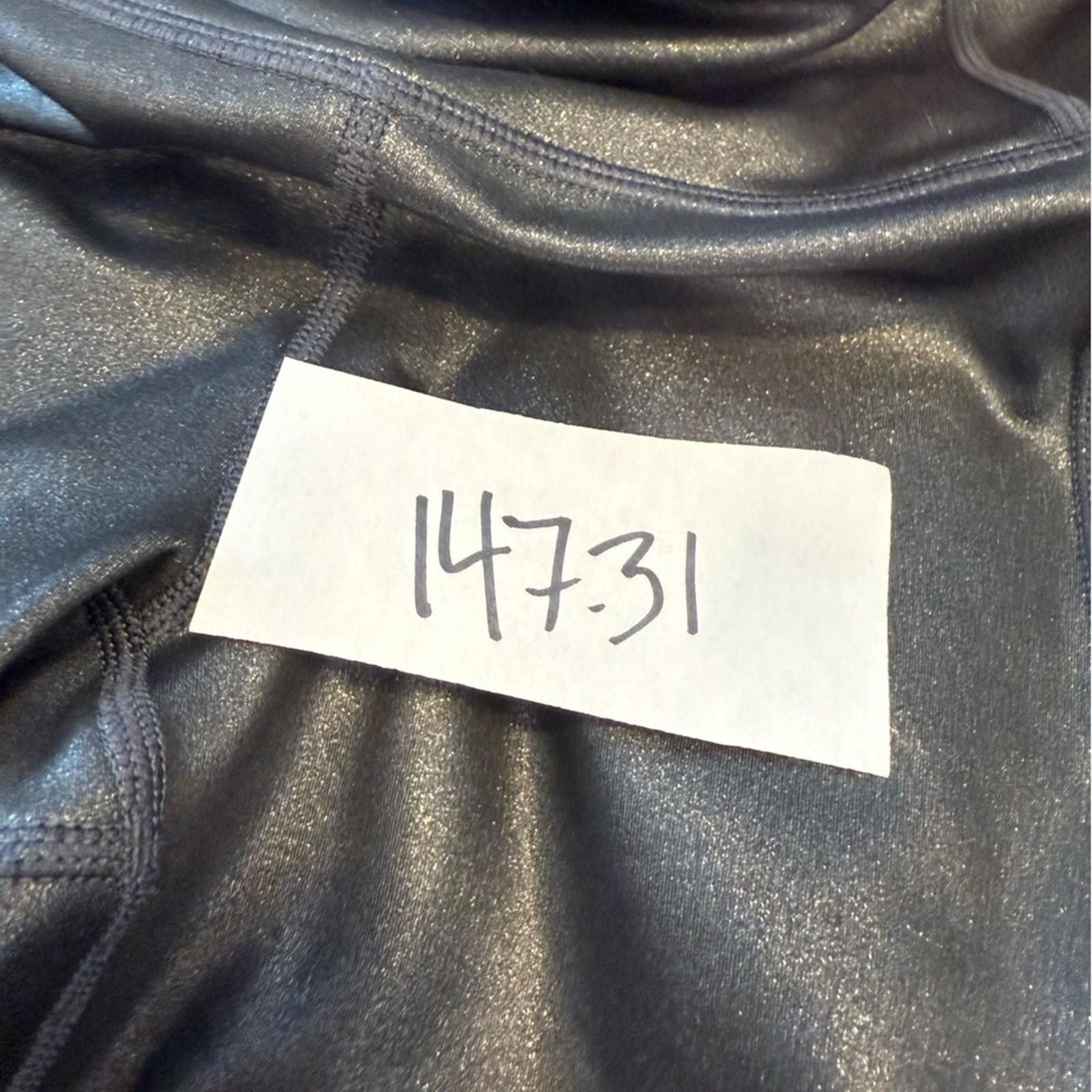 Other Athleta Inclination Moto Tight black shimmery leggings XXS Size 25" / US 0 / IT 36 - 11 Thumbnail