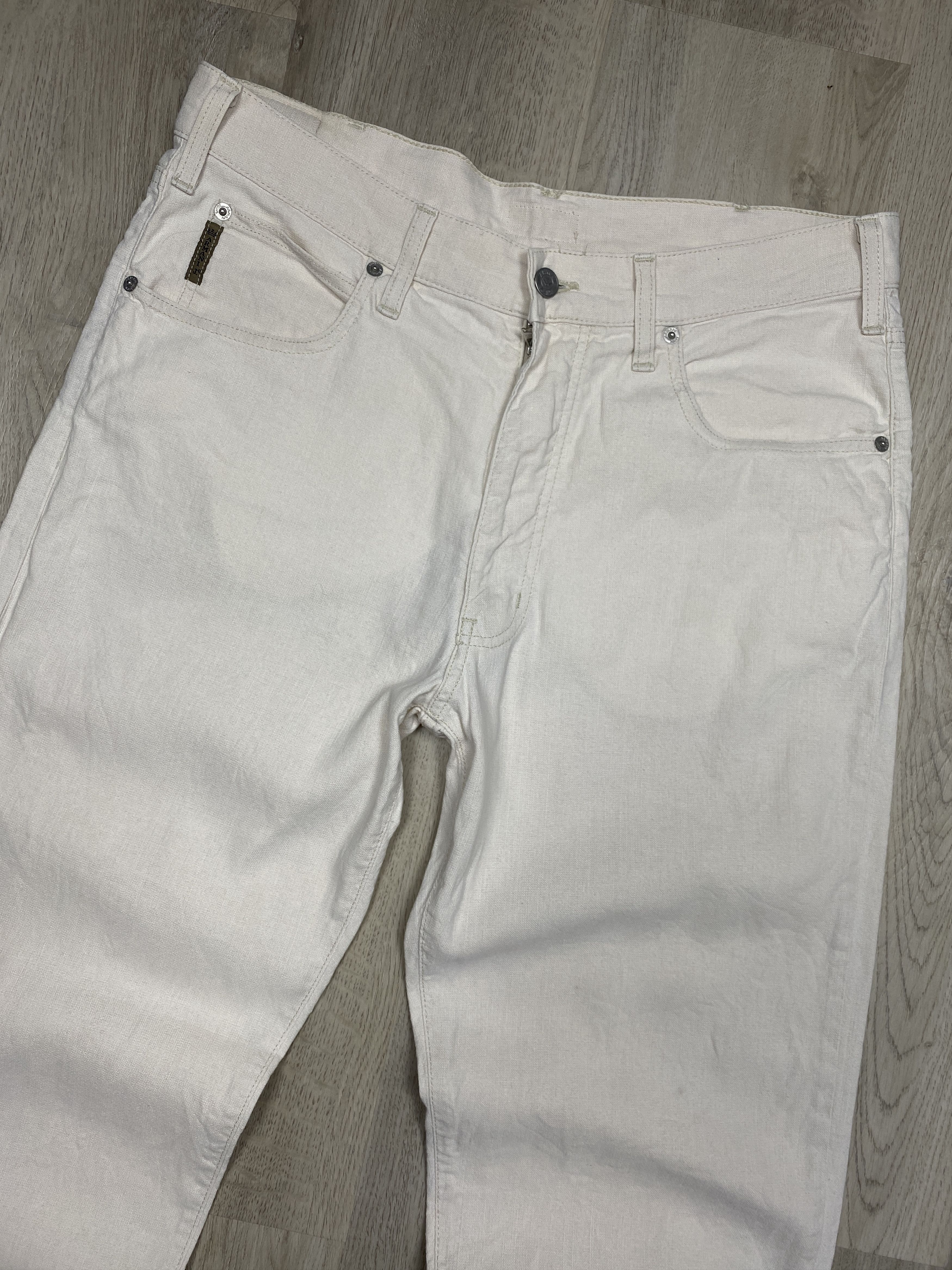 Armani Armani Jeans Vintage Mens LINEN Pants Size US 36 / EU 52 - 6 Thumbnail