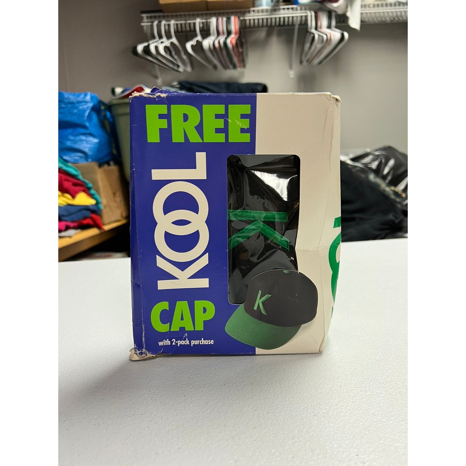Vintage Vintage Kool Cap Cigs Cigarettes Promo Hat Cap Headwear Size ONE SIZE - 1 Thumbnail