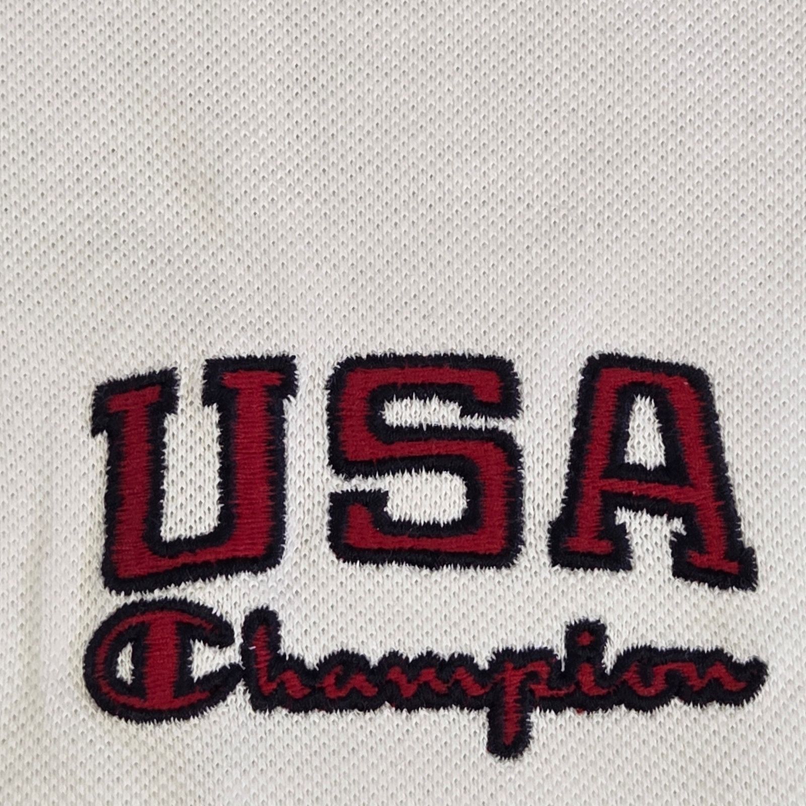 Champion Vintage 90s Champion USA Olympic Polo Shirt XL 1996 Atlanta Size US XL / EU 56 / 4 - 6 Thumbnail