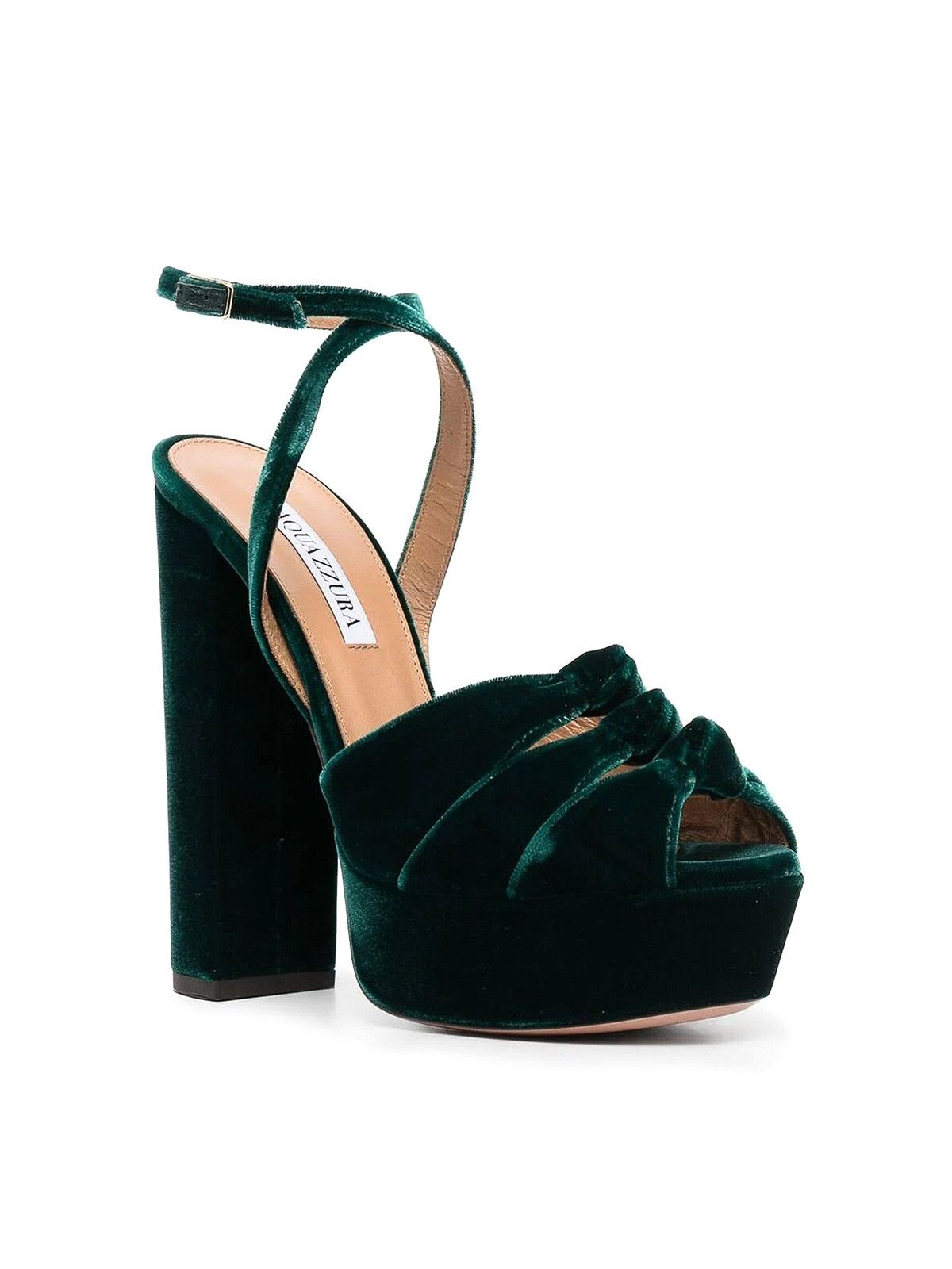 Aquazzura o1srvl11e1024 Platforms in Green Size US 8 / IT 38 - 2 Thumbnail