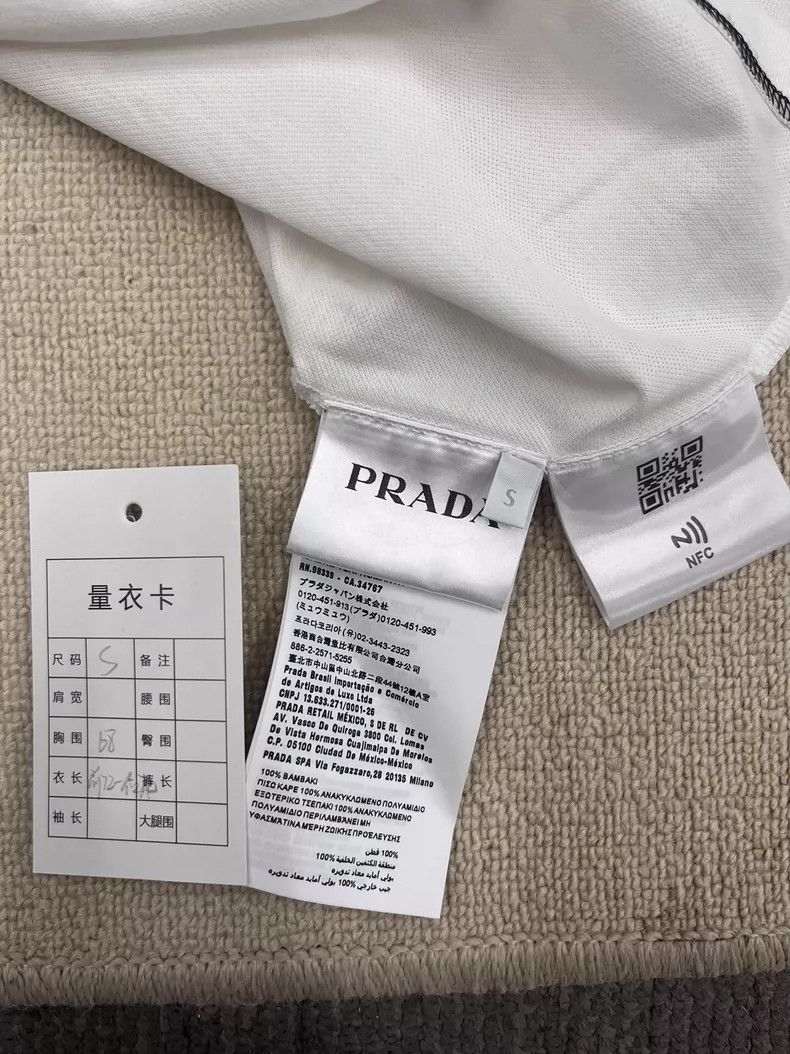 Prada PRADA SS22 Solid Logo Polo Shirt 2504-Nextarrow Size US S / EU 44-46 / 1 - 5 Thumbnail