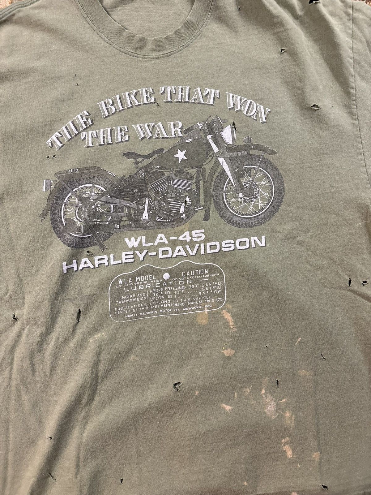 Harley Davidson Vintage Harley Davidson Pearl Harbor T-Shirt Size US XL / EU 56 / 4 - 6 Thumbnail
