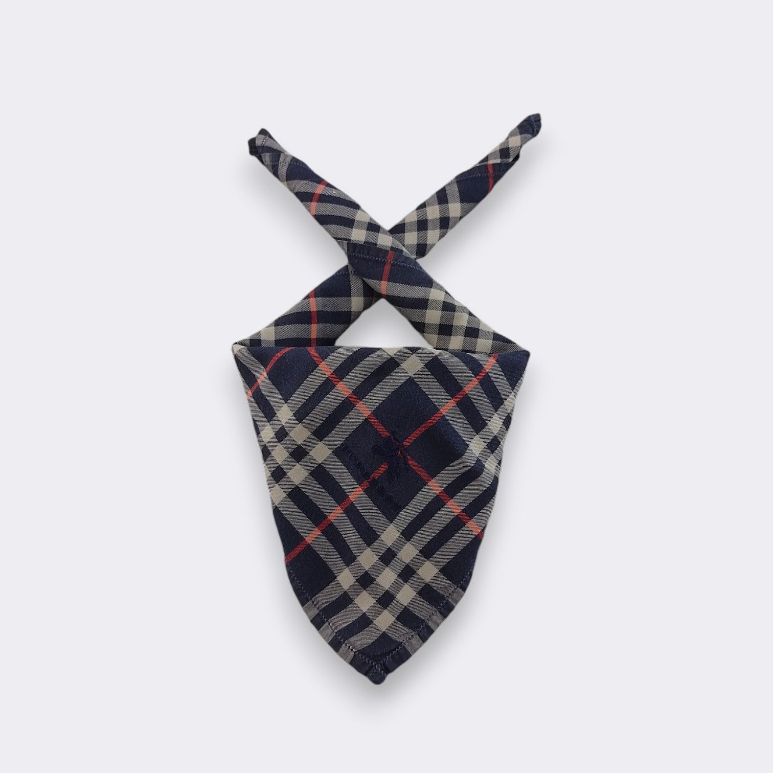 Burberry Vintage Burberrys Handkerchief Neckerchief Bandana H095G Size ONE SIZE - 1 Thumbnail
