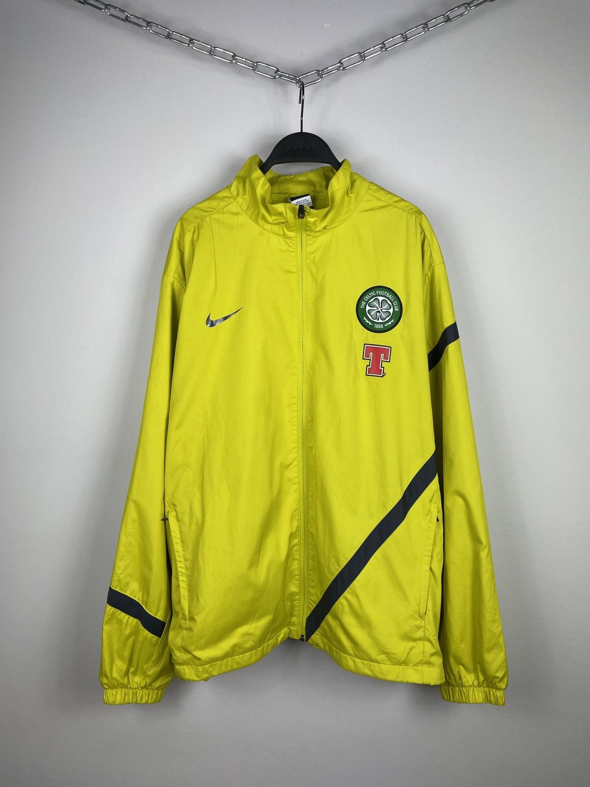Nike × Vintage Vintage Nike Celtic Soccer Football Jacket Track Top Size US XXL / EU 58 / 5 - 1 Thumbnail