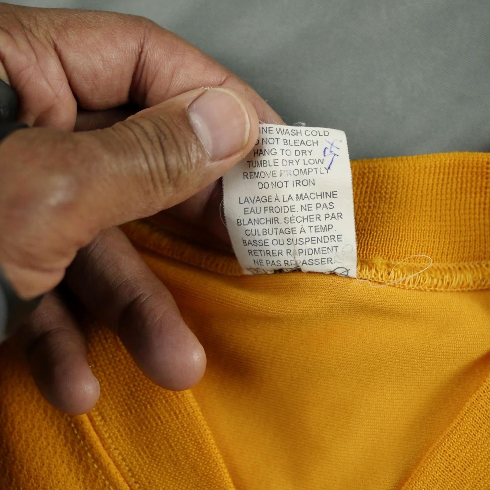 Vintage Athletic Knit Hockey Jersey Mens 2XL Black Yellow White Coach 50+ Made Canada Size US XXL / EU 58 / 5 - 4 Thumbnail
