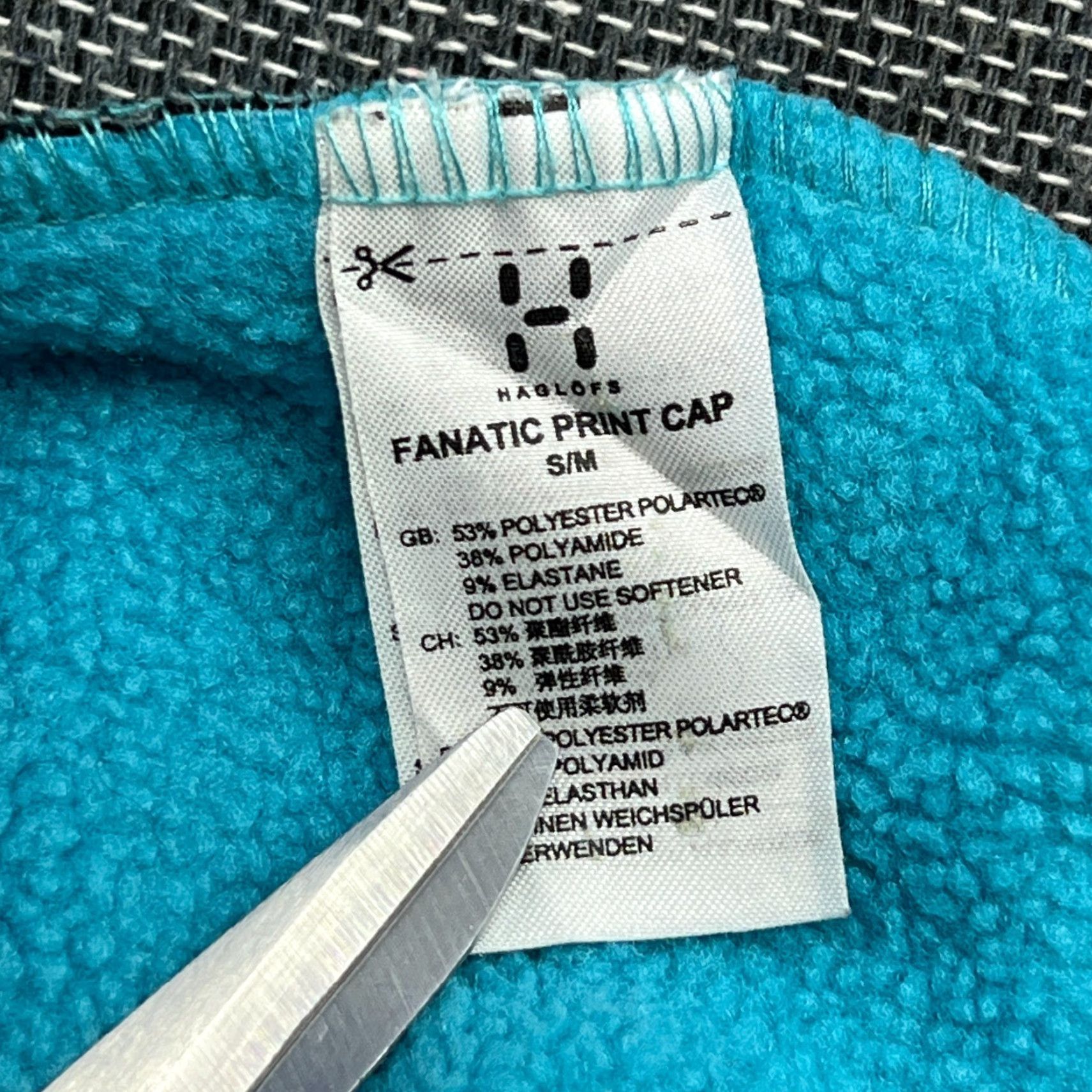 Vintage Haglofs Beanie Hat S-M Polartec Insulated Blue Outdoor Hiking Trekking Unisex Adults Adult M Blue Beanie Haglofs Fanatic Size ONE SIZE - 5 Thumbnail