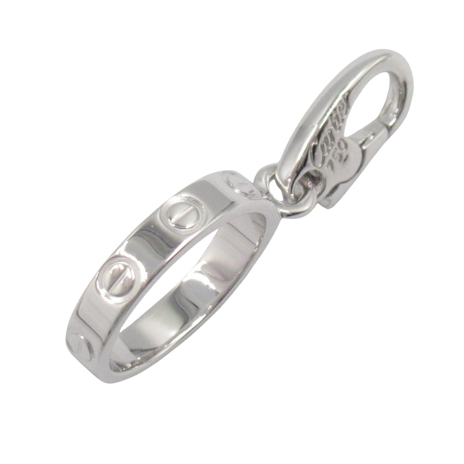 Cartier Cartier Love Charm Pendant Top K18Wg (White Gold) Silver Size ONE SIZE - 1 Thumbnail