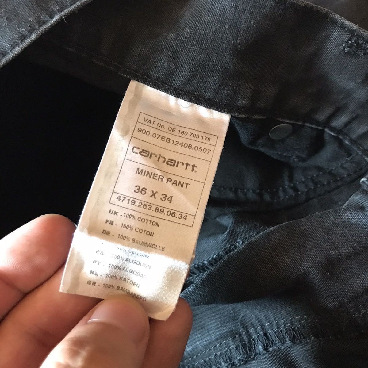 Carhartt × Vintage CARHARTT big boy pants rap 36/34 very rare Size US 36 / EU 52 - 12 Thumbnail