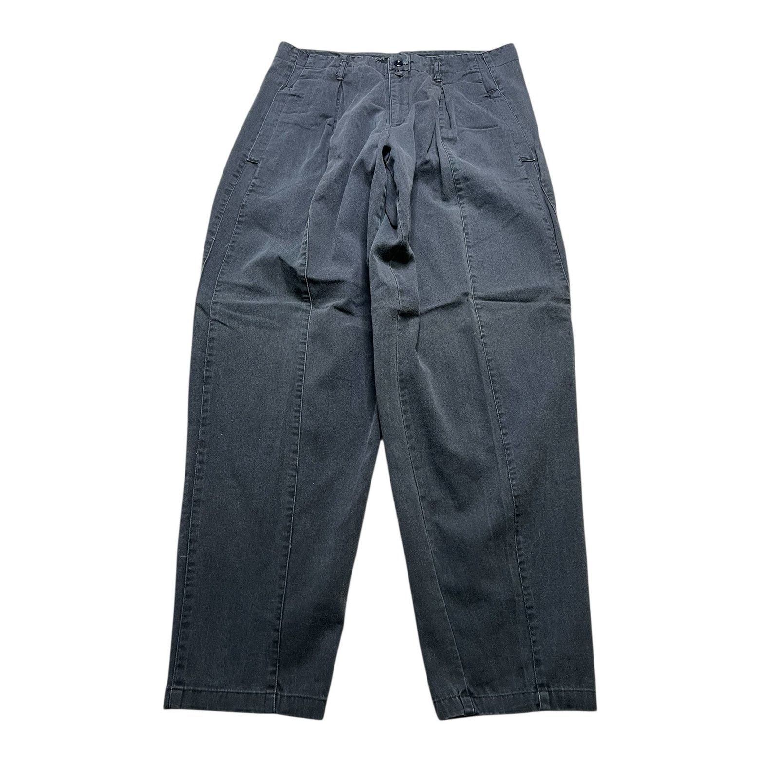 Vintage Vintage 90s Onyx Pleated Work Pants Gray Sz 36 Actual 34x31 Size US 36 / EU 52 - 1 Thumbnail