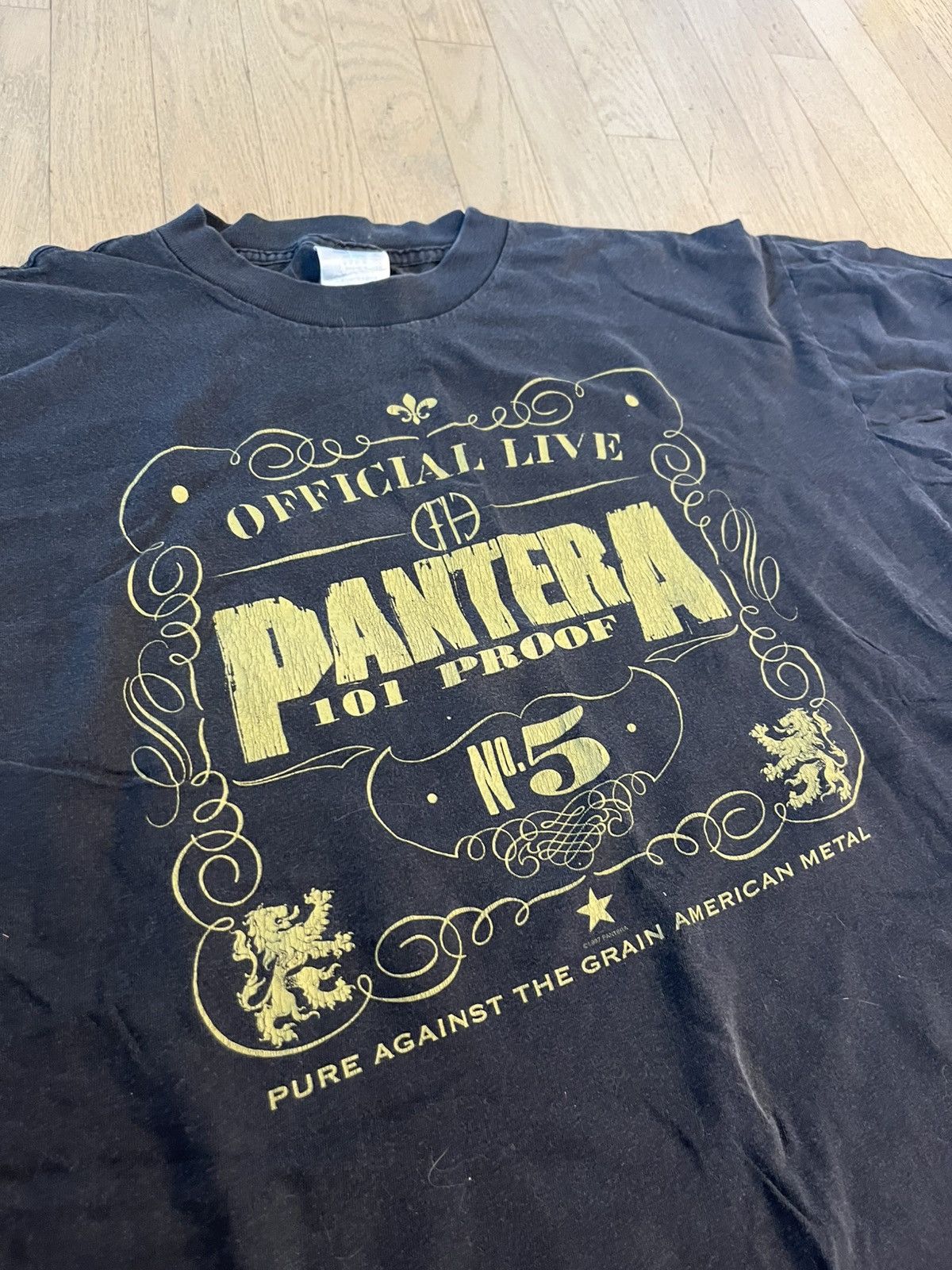 Band Tees × Vintage Vintage Pantera Official live Tour 1998 size Large Size US L / EU 52-54 / 3 - 2 Thumbnail