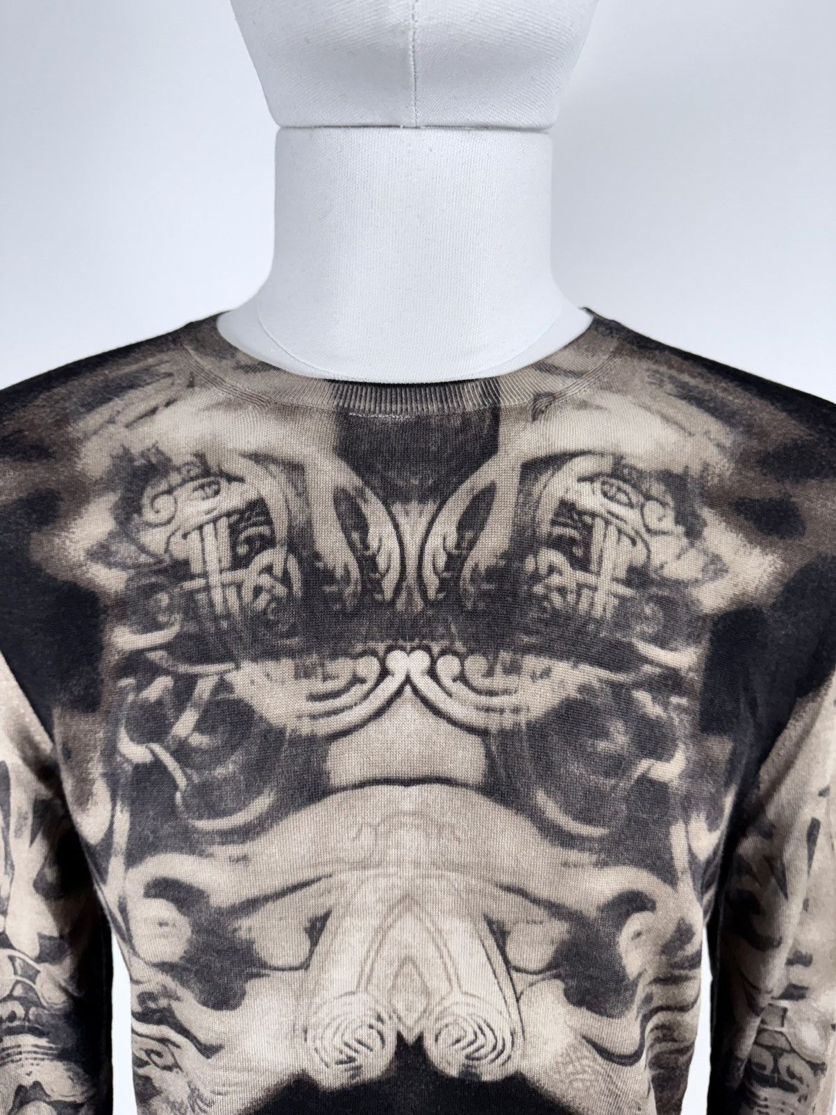 Alexander McQueen A/W 2010 Tribal Skeleton Knit Size US M / EU 48-50 / 2 - 4 Thumbnail