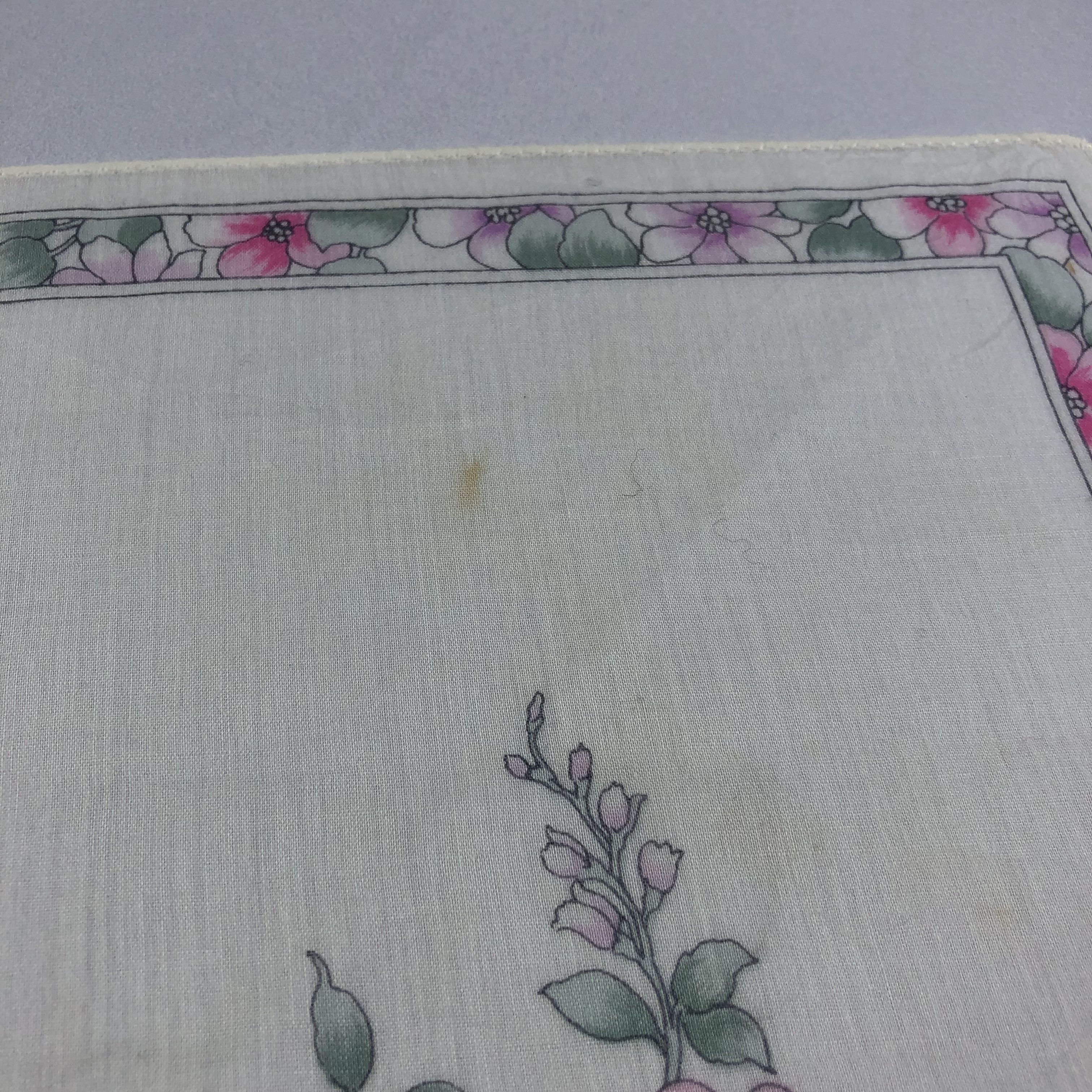 Pierre Balmain Pierre Balmain Floral Handkerchief Neckerchief Bandana H2013 Size ONE SIZE - 9 Thumbnail