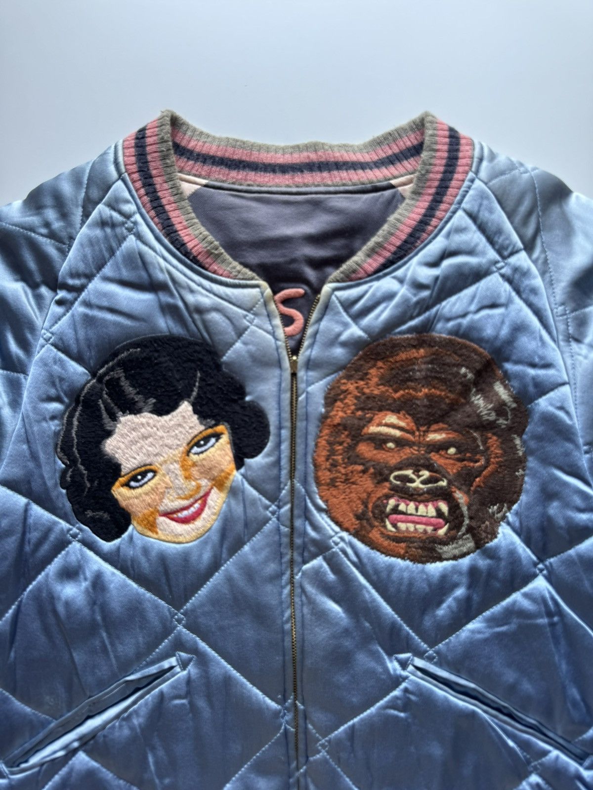 Other Japanese Amekaji Evisu Genes Yamane Souvenir Sukajan Jacket Size US M / EU 48-50 / 2 - 14 Thumbnail
