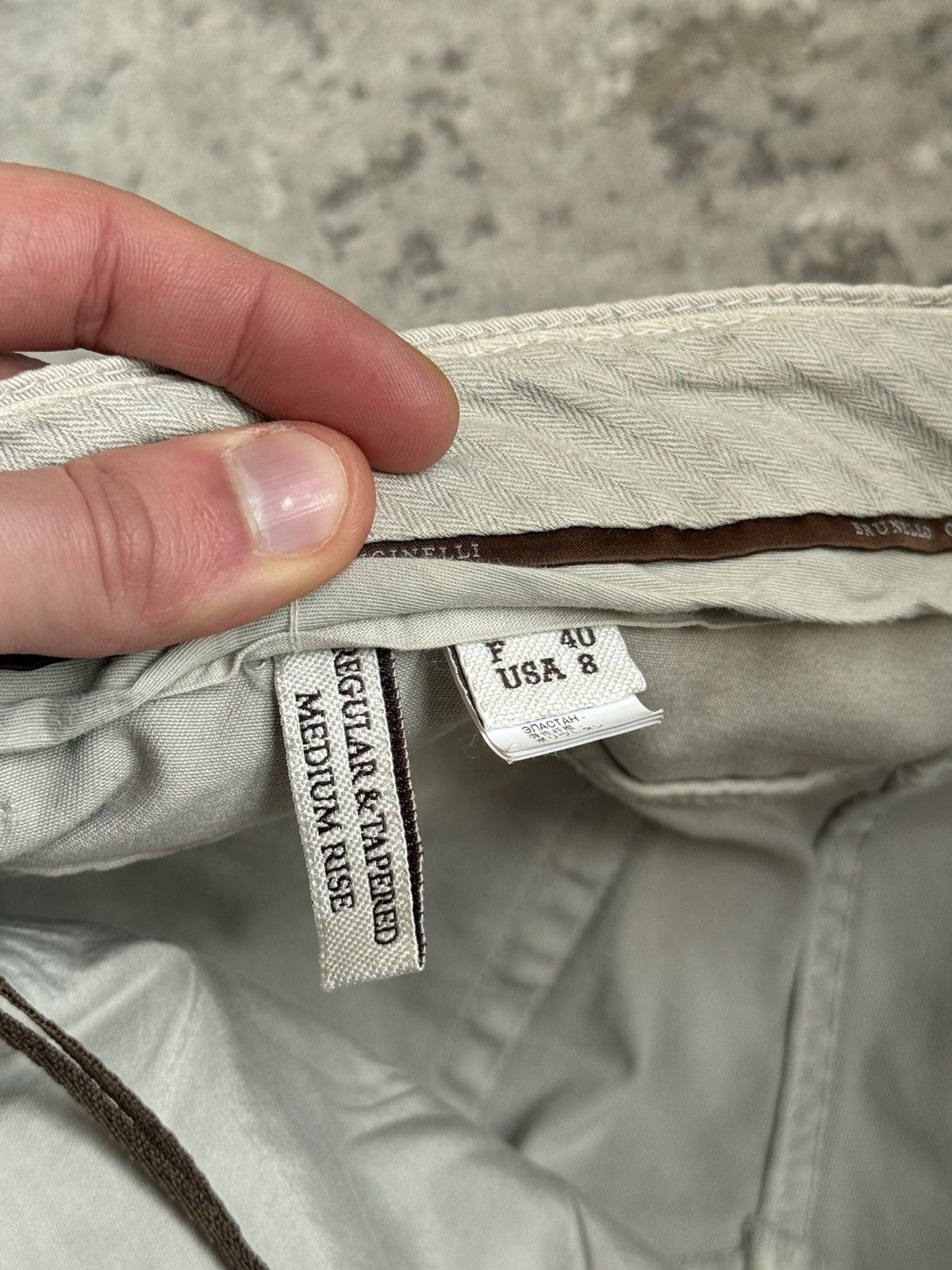 Brunello Cucinelli Brunello Cucinelli Regular & Tapered women’s jeans Size 30" / US 8 / IT 44 - 9 Thumbnail