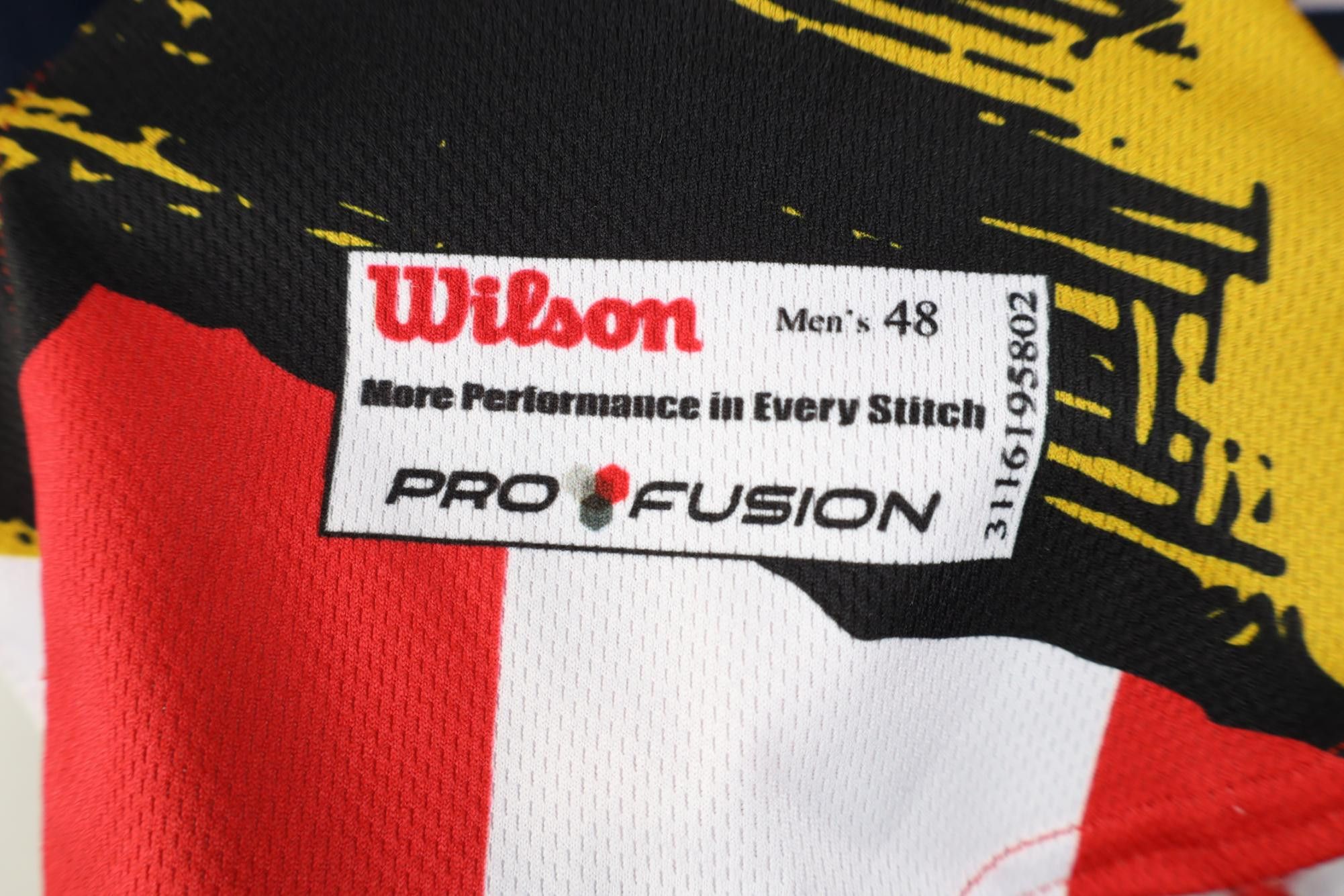 Wilson Wilson Game Issue July 4th Clearwater Threshers Jersey #37 Size US XXL / EU 58 / 5 - 8 Thumbnail