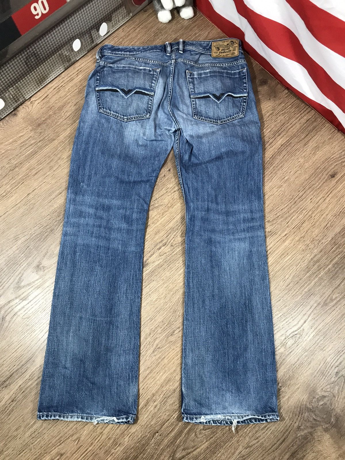 Diesel Diesel Vintage Distressed Denim Pants Jeans Size US 33 - 10 Thumbnail