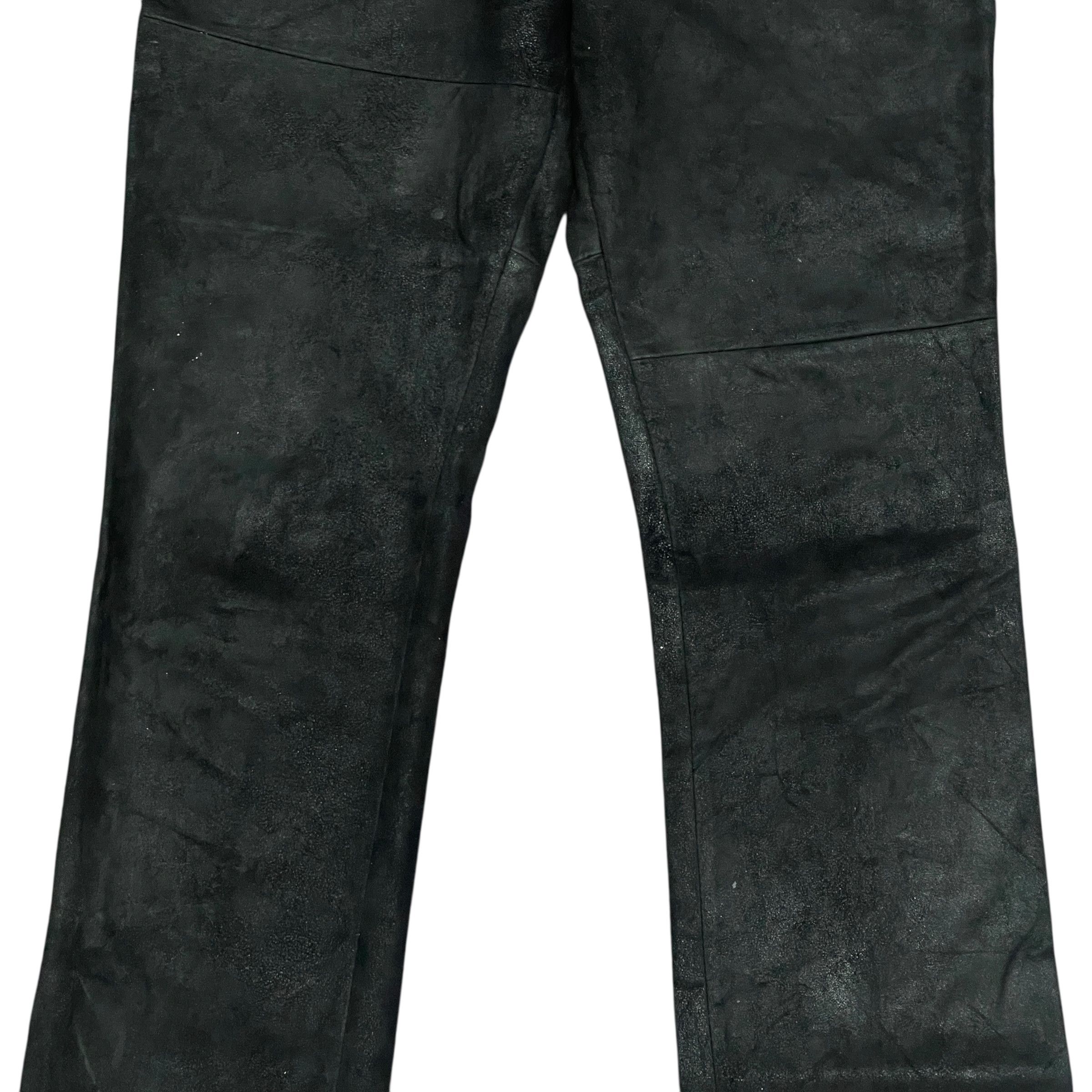 Bajra Vintage Bajra Japanese Sheepskin Seditionaries Leather Pants Size US 27 - 3 Thumbnail