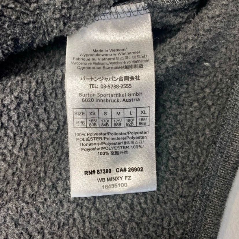 Burton Burton Minxy Hoodie Womens Large Gray Full Zip Pockets Drawstring Snowboarding Size L / US 10 / IT 46 - 6 Thumbnail
