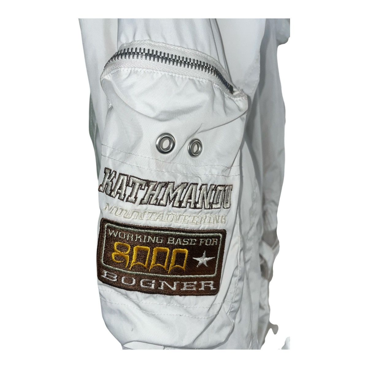 Bogner Vintage Bogner Ski Suit Womens One Piece Snowsuit White Size XL / US 12-14 / IT 48-50 - 5 Thumbnail