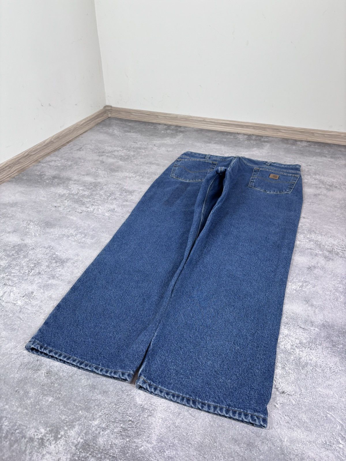 Carhartt Carhartt Men’s Denim Jeans Blue Flannel Plaid Lining Size US 38 / EU 54 - 3 Thumbnail