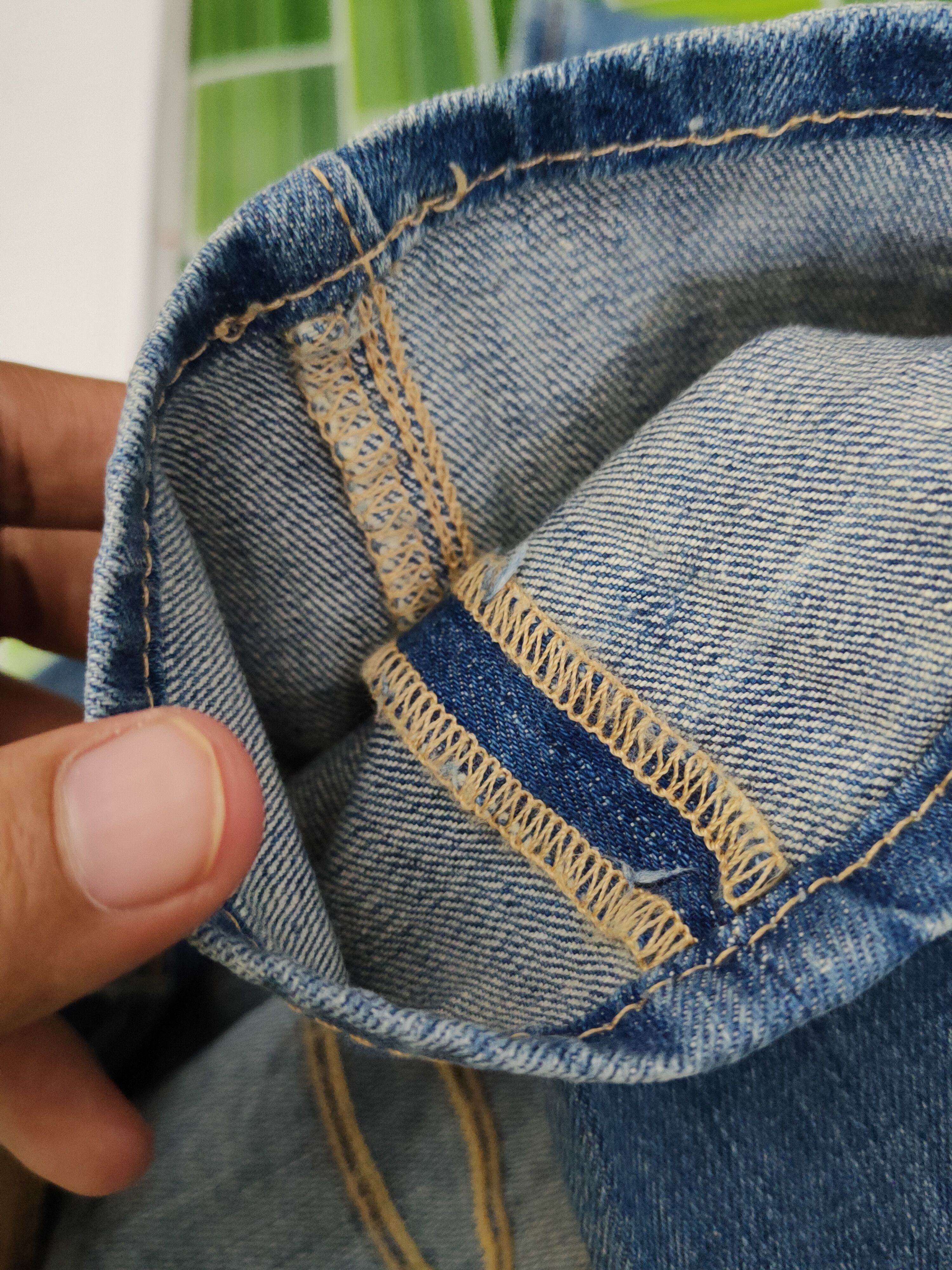 Abercrombie & Fitch Abercrombie & Fitch patchwork Ripped denim Jeans #W1295 Size US 29 - 13 Thumbnail