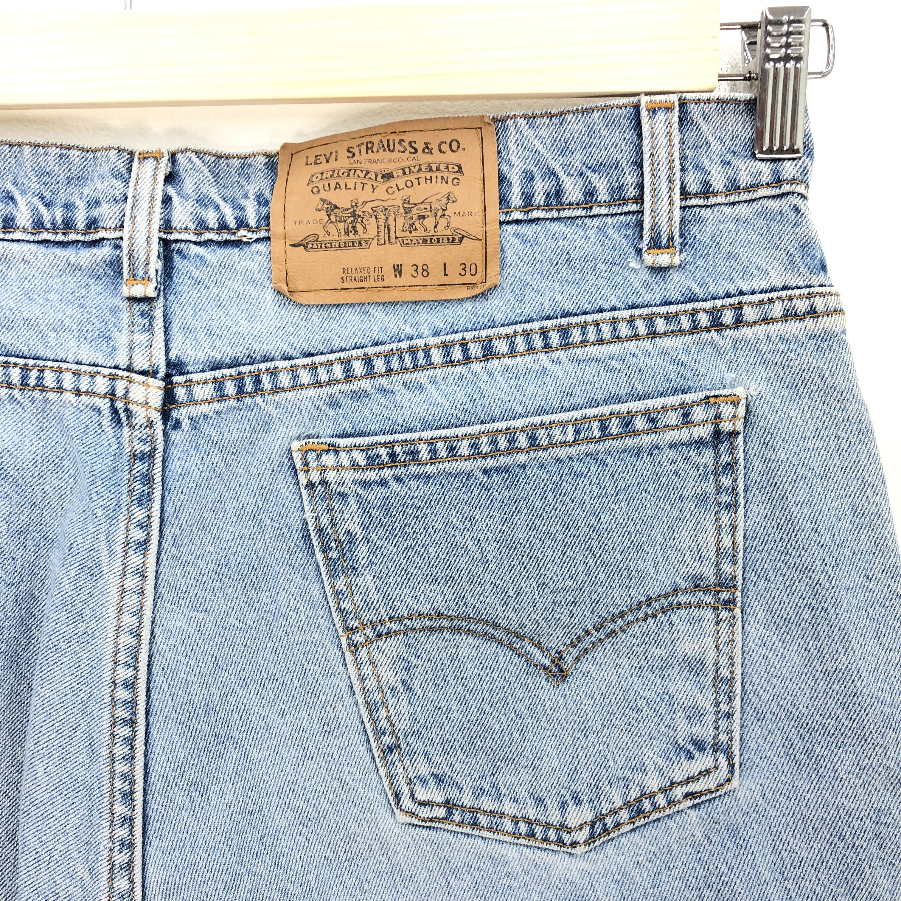 Levi's Vintage Levis Sun Faded Jeans Levi's Light Wash Denim Pants Size US 36 / EU 52 - 7 Thumbnail