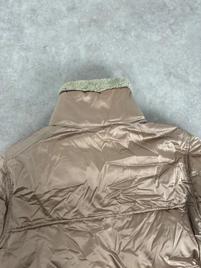 Prada 2000s Prada Beige Premium Shearling Collar Ski Puffer Jacket Size US M / EU 48-50 / 2 - 6 Thumbnail