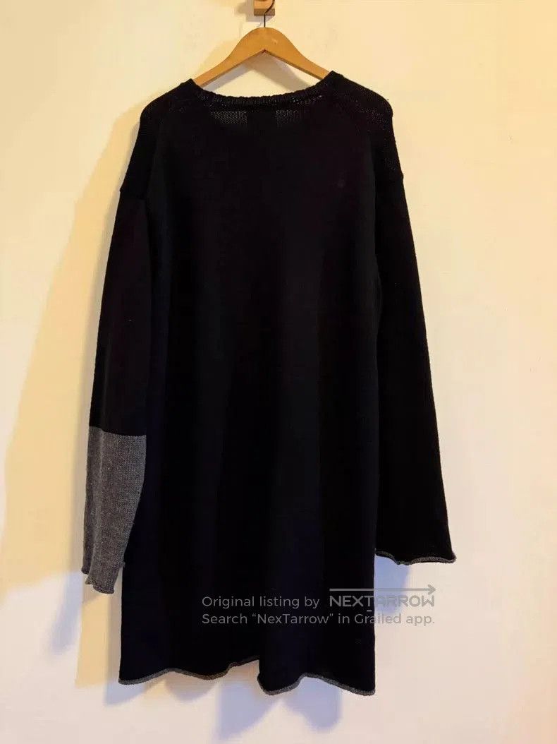 Yohji Yamamoto Yohji Yamamoto BlackScandal Paint Slogan Sweater Size US L / EU 52-54 / 3 - 2 Thumbnail