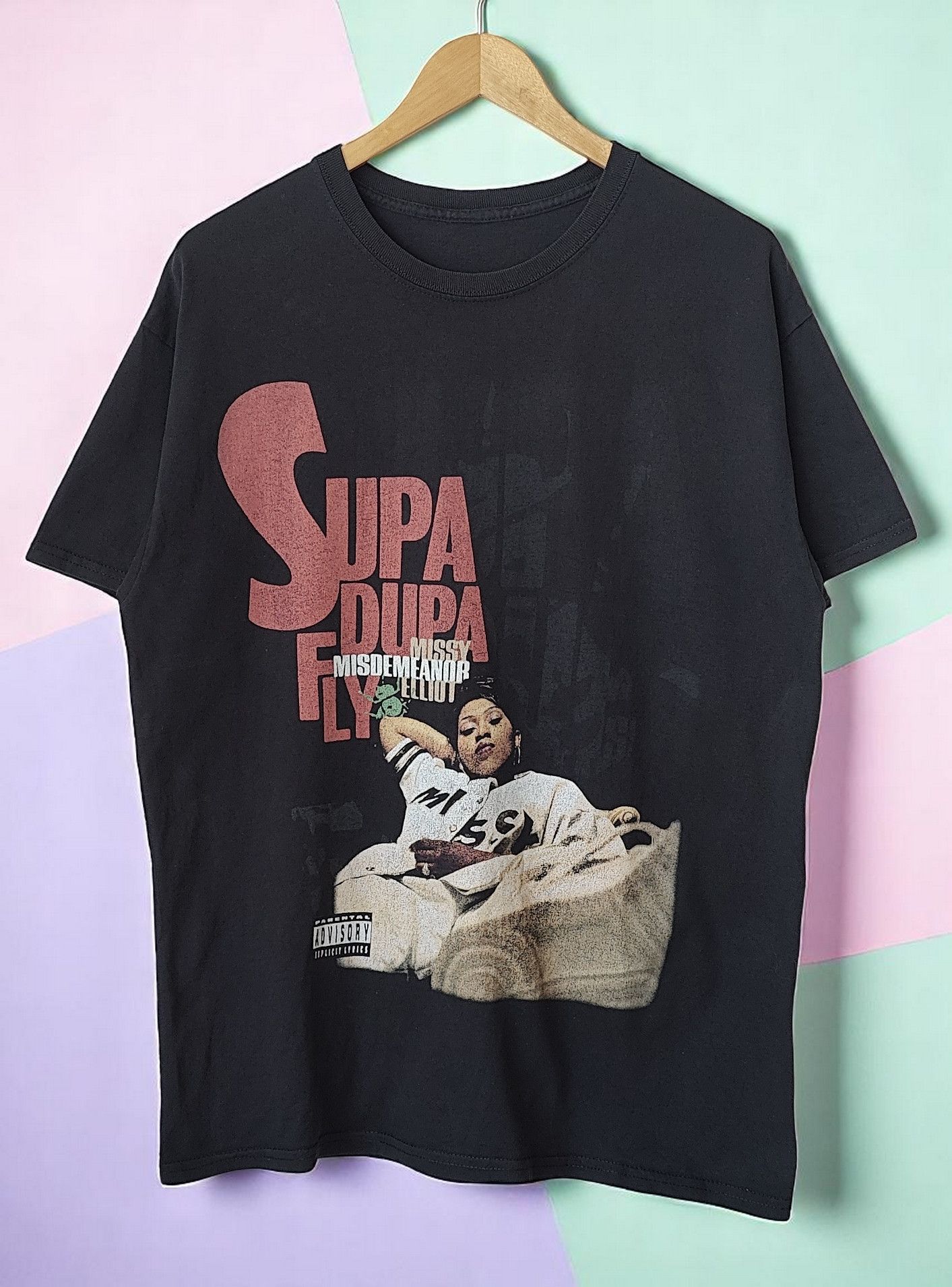 Band Tees Missy Elliott Supa Dupa Fly Vintage Rap Tshirt Size US L / EU 52-54 / 3 - 1 Thumbnail