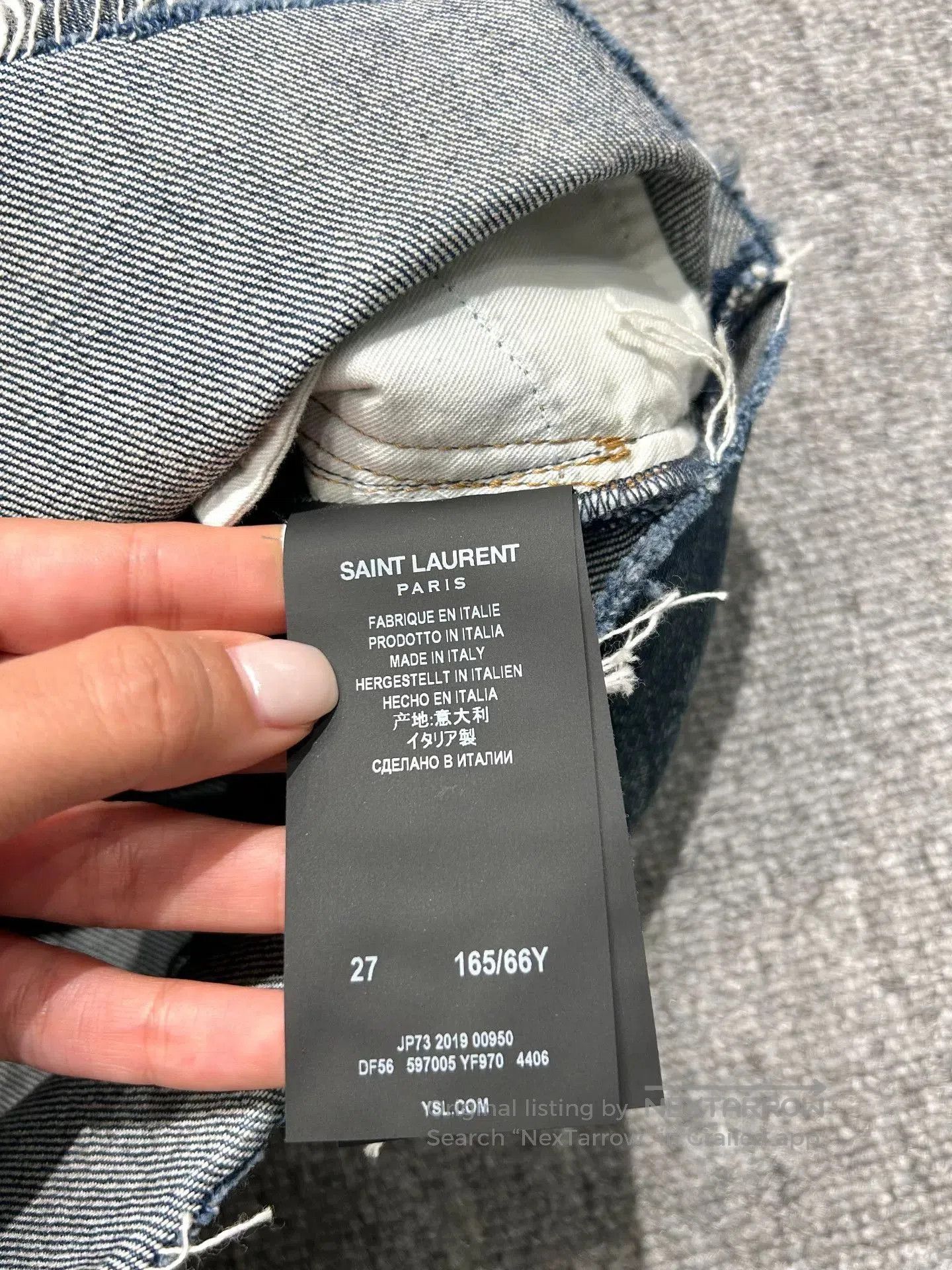 Saint Laurent Paris Saint Laurent Denim Shorts. Size 27" / US 4 / IT 40 - 7 Thumbnail