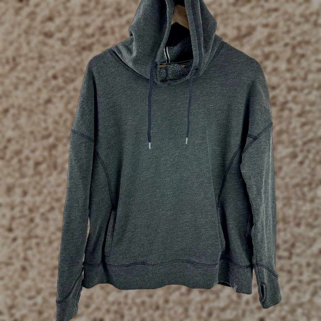 The North Face The North Face Womens Hoodie Large dark gray Sweatshirt Pullover Size L / US 10 / IT 46 - 1 Thumbnail