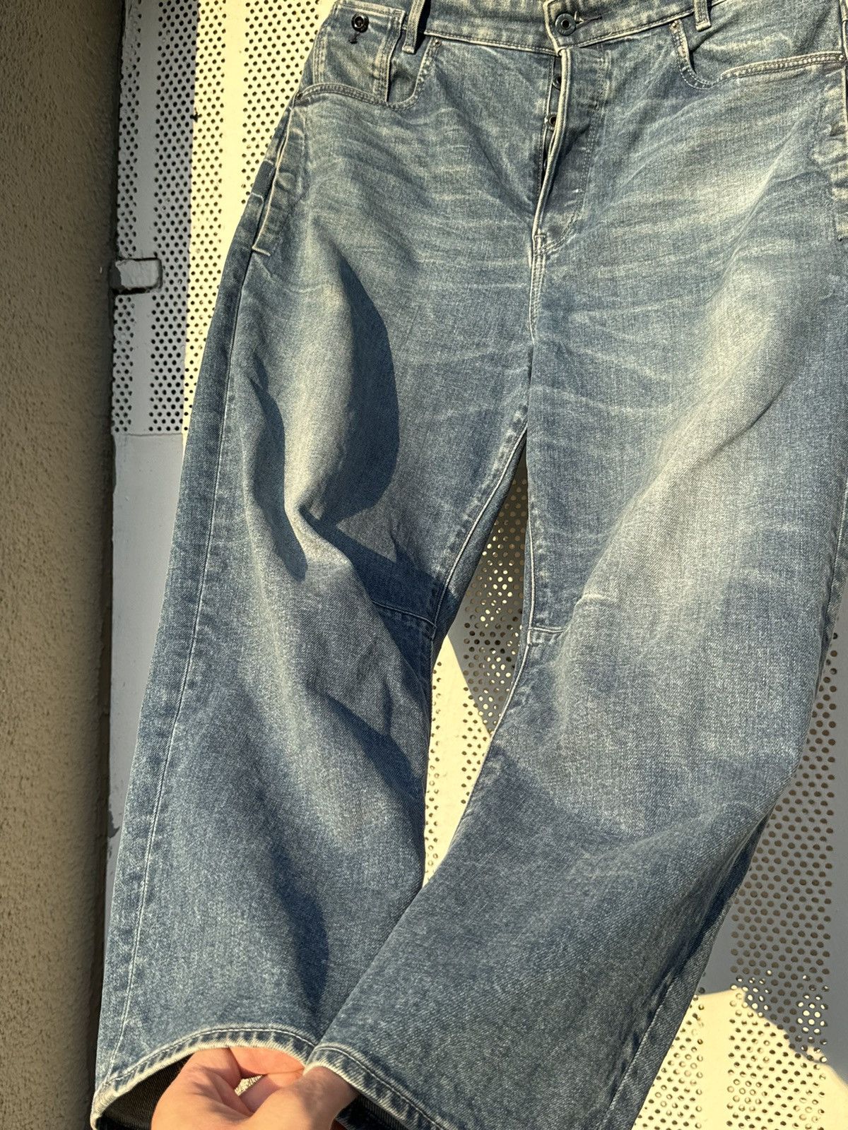 G-Star G Star Raw Pants 3d Boyfriend Crop Size US 31 - 8 Thumbnail