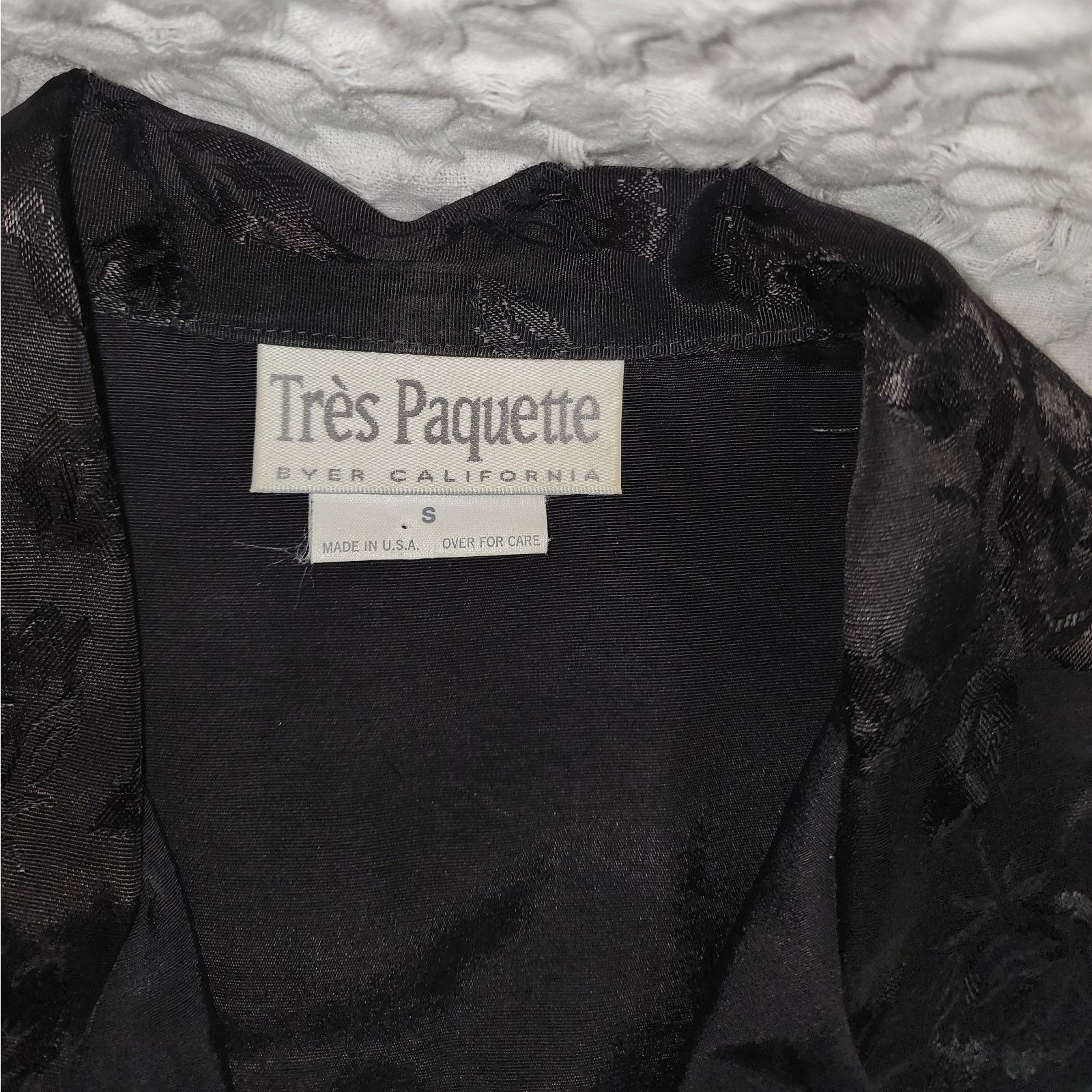 Tres Bien Tres Paquette Vintage Blazer Womens Small/ Floral Patches Size S / US 4 / IT 40 - 5 Thumbnail