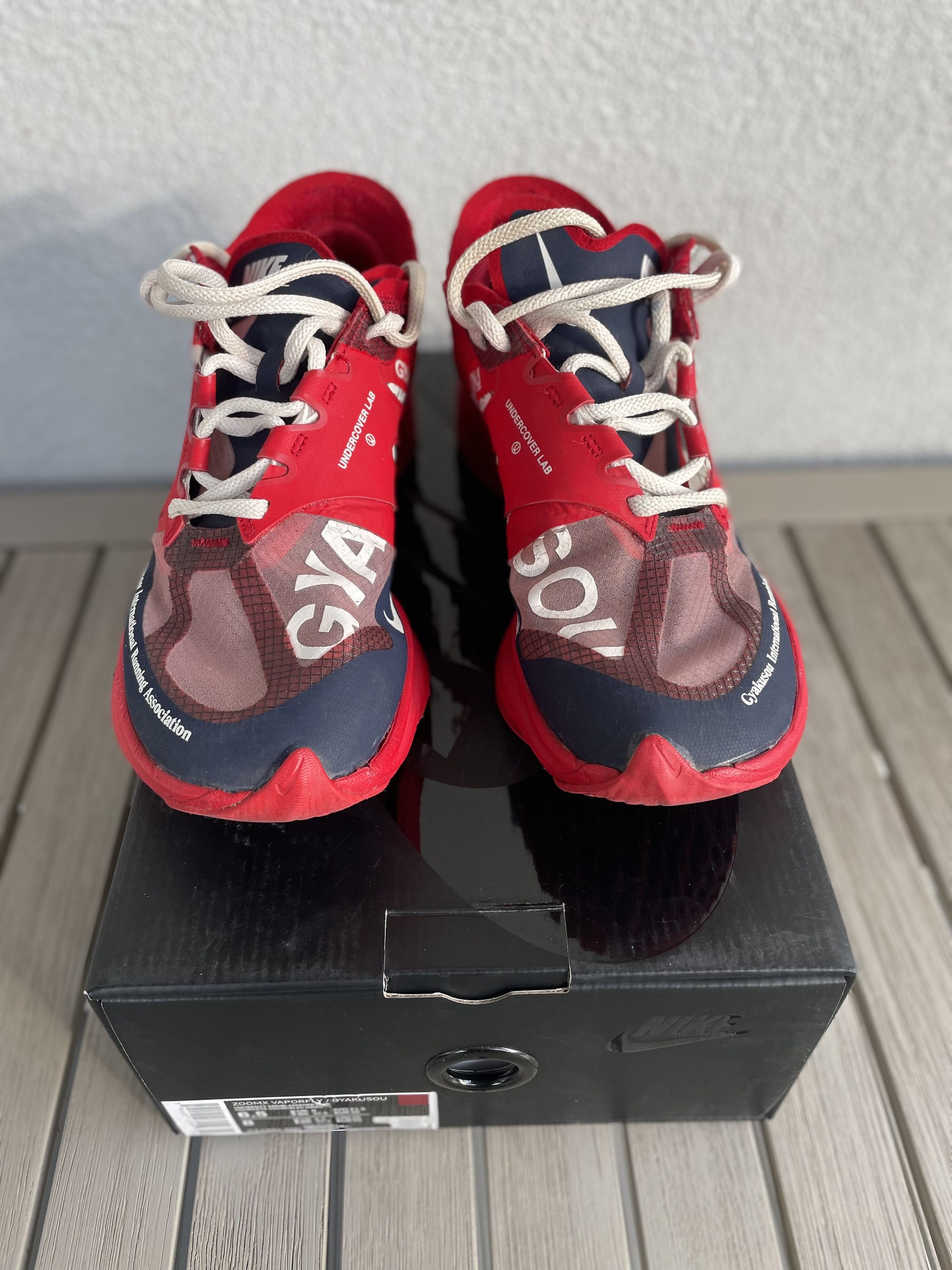 Gyakusou Men’s Nike × Undercover Gyakusou ZoomX Vaporfly Next% RARE Size US 6.5 / EU 39-40 - 7 Thumbnail