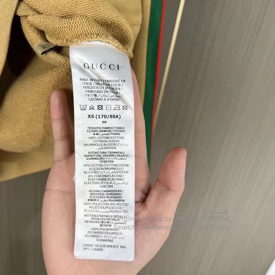 Gucci Gucci x Adidas Embroidered Sweatshirt. Size XS / US 0-2 / IT 36-38 - 5 Thumbnail