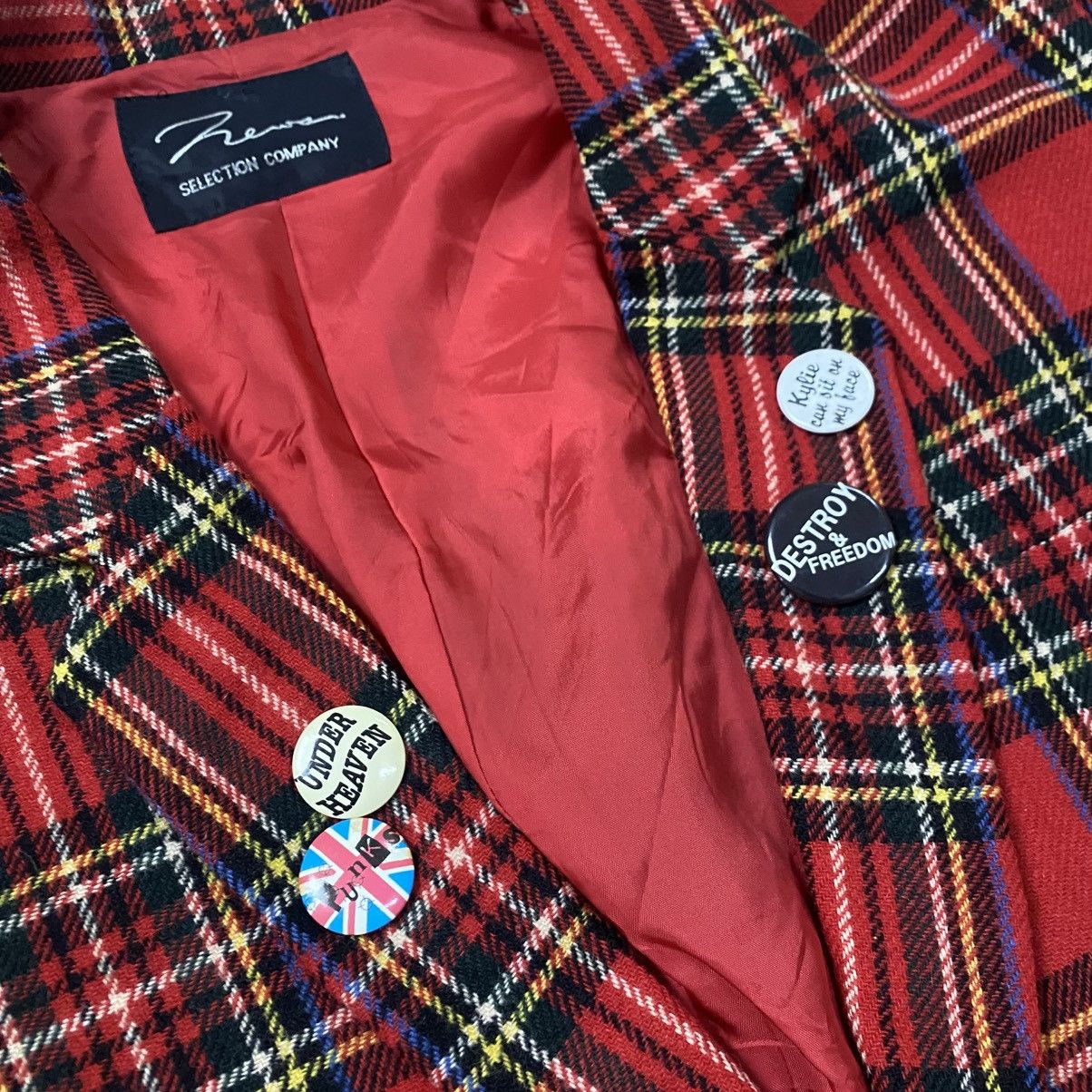 Seditionaries Punk style tartan wool jacket inpired seditionaries Size US M / EU 48-50 / 2 - 7 Thumbnail