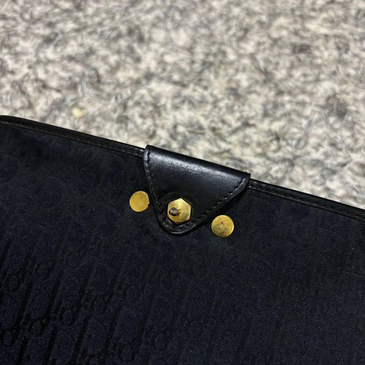 Christian Dior Monsieur Vtg Christian Dior Honeycomb Trotter Monogram Shoulder Bag Size ONE SIZE - 15 Thumbnail