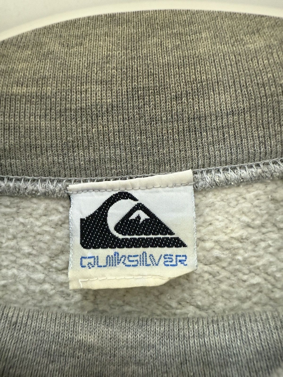 Quiksilver 🔥 VTG 90s SURF QUIKSILVER Backhit Logo High-Neck Sweatshirt Size US M / EU 48-50 / 2 - 7 Thumbnail