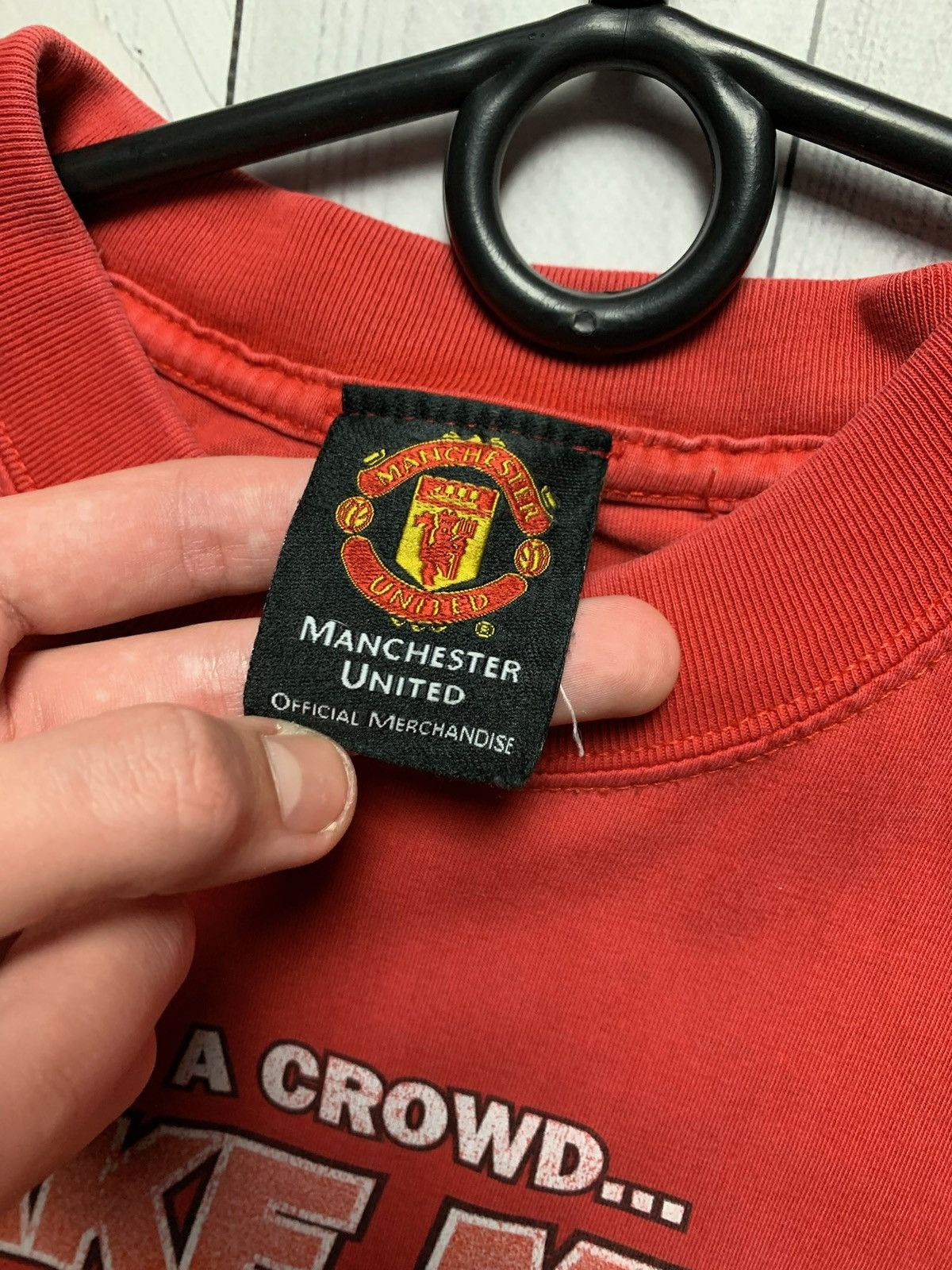 Vintage Vintage Manchester United tee rare vintage size L Size US L / EU 52-54 / 3 - 8 Thumbnail
