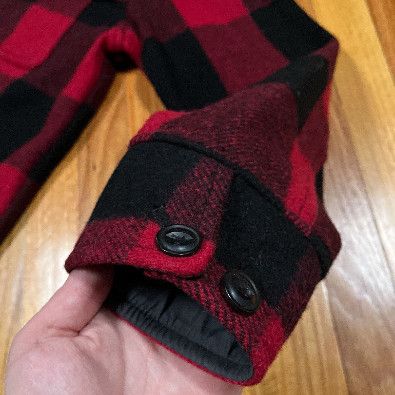 L.L. Bean LL Bean Archive Stag Jacket Wool Blend Red Buffalo Plaid Size US M / EU 48-50 / 2 - 10 Thumbnail