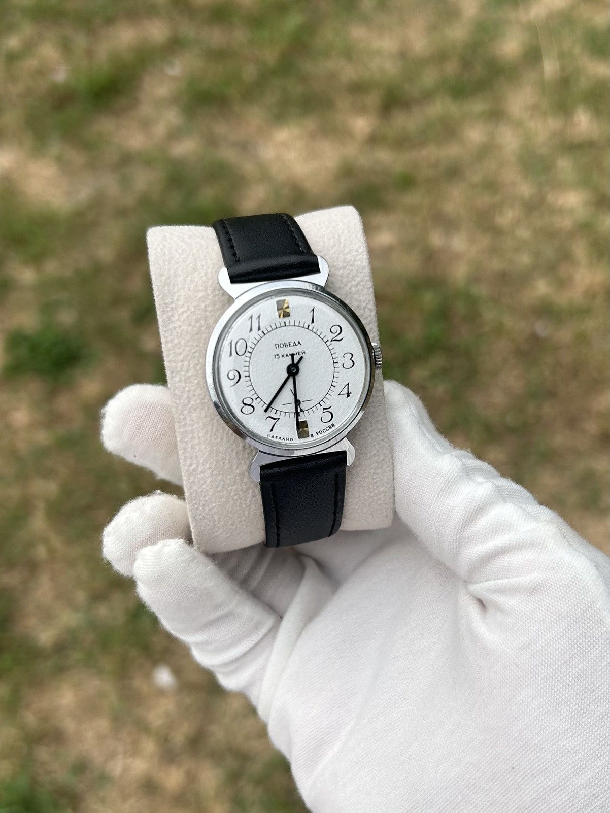 Vintage Vintage Watch Pobeda Mechanical Authentic 2000s Size ONE SIZE - 2 Thumbnail