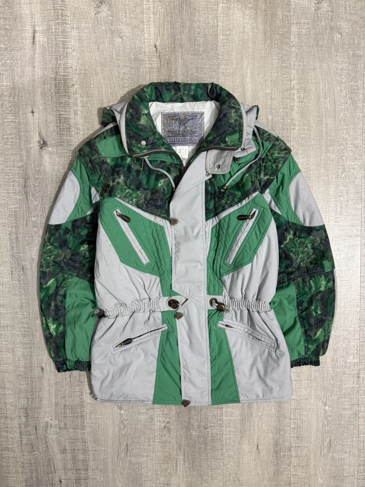Vintage Vintage windex pro retro ski jacket Size US L / EU 52-54 / 3 - 10 Thumbnail